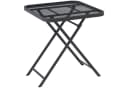 MC Star Gartentisch Klappbar Schwarz Wetterfest Bild 2