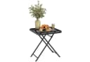 MC Star Gartentisch Klappbar Schwarz Wetterfest Bild 5