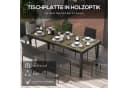 MC Star Gartentisch für 8 Personen - Outdoor-Tisch Naturholz Bild 5