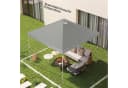 MC Star Pavillon-Dach Ersatz UV50+ wasserfest Grau Bild 1
