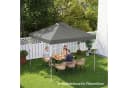 MC Star Pavillon-Dach Ersatz UV50+ wasserfest Grau Bild 3