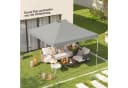 MC Star Pavillon-Dach Ersatz UV50+ wasserfest Grau Bild 5