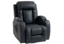 MC Star Relaxsessel Massagesessel mit Wipp-, Liege- & Wärmefunktion Schwarz Bild 4