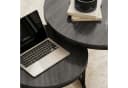 MC Star Satztisch Set 2-tlg. Grau MDF Metallgestell Stapelbar Bild 3