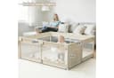 MC Star Laufstall Baby 175x150 cm XXL Beige Bild 3