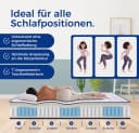 NORDICHAUS Taschenfederkernmatratze Hybrid 7-Zonen H3 Weiß Bild 3