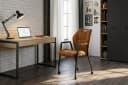 OMG DESIGN Armlehnstuhl Point Cognac Schwarz Bild 1