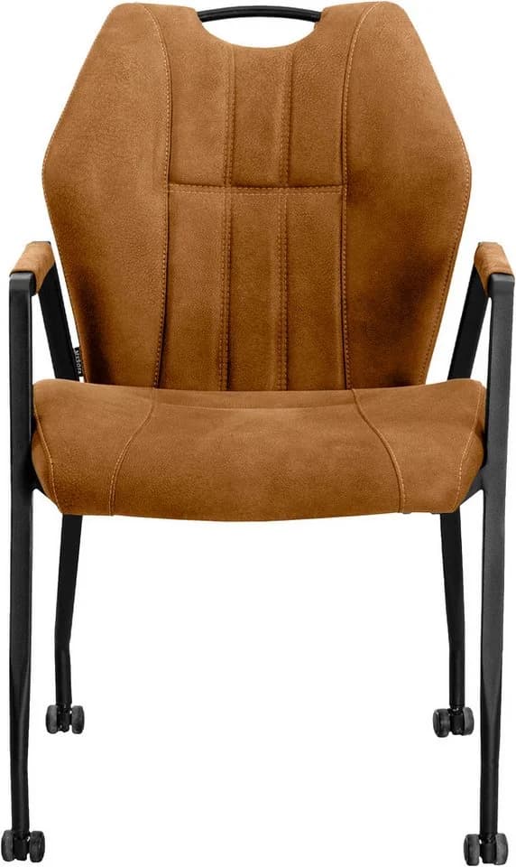 OMG DESIGN Armlehnstuhl Point Cognac Schwarz - Bild 4