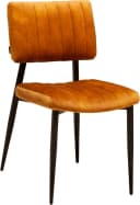 OMG DESIGN Esszimmerstuhl Ivan Gold Schwarz Samtvelour Polster Bild 1
