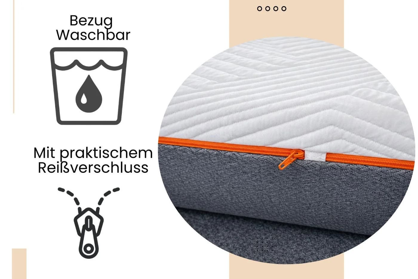 Pointhome Kaltschaummatratze 7 Zonen 22 cm Hoch - Bild 5