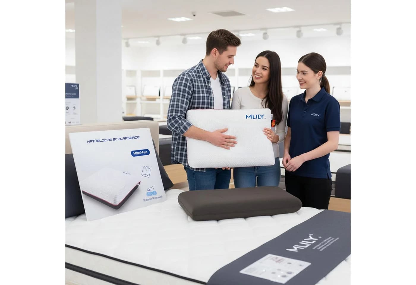 Pointhome Kopfkissen Orthopädisches Nackenstützkissen - Bild 4
