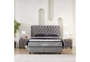 Pointhome Boxspringbett Grau mit Matratze H3 & Bettkasten Bild 1