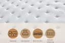 Pointhome Boxspringbett mit Bettkasten und Matratze Beige Bild 5