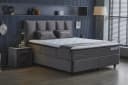 Pointhome Boxspringbett mit Bettkasten Grau Bild 2