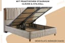 Pointhome Boxspringbett mit Bettkasten und Kapok Matratze Bild 4
