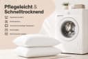 Pointhome Kopfkissen Mikrofaser Kapitone-Steppung Hohlfaserfüllung Bild 3