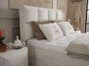 gowoll Boxspringbett 180x200 Beige mit Matratze und Bettkästen Bild 3