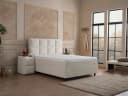 gowoll Boxspringbett 180x200 Beige mit Matratze und Bettkästen Bild 4
