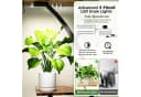 LALAHO Blumenständer mit Wachstumslicht Industrie-Retro Schwarz/Braun Bild 1