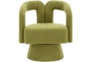 LVHOM Drehsessel M-Form Grün Boucle-Stoff 360° Drehbar Bild 2