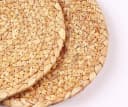 Wiladu 9-tlg. Wanddeko Set Boho Rattan Seegras Beige/Braun Bild 4