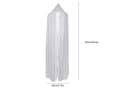 HOMELIVE Betthimmel Baldachin Kinderzimmer Deko Exquisite Spitze Bild 1