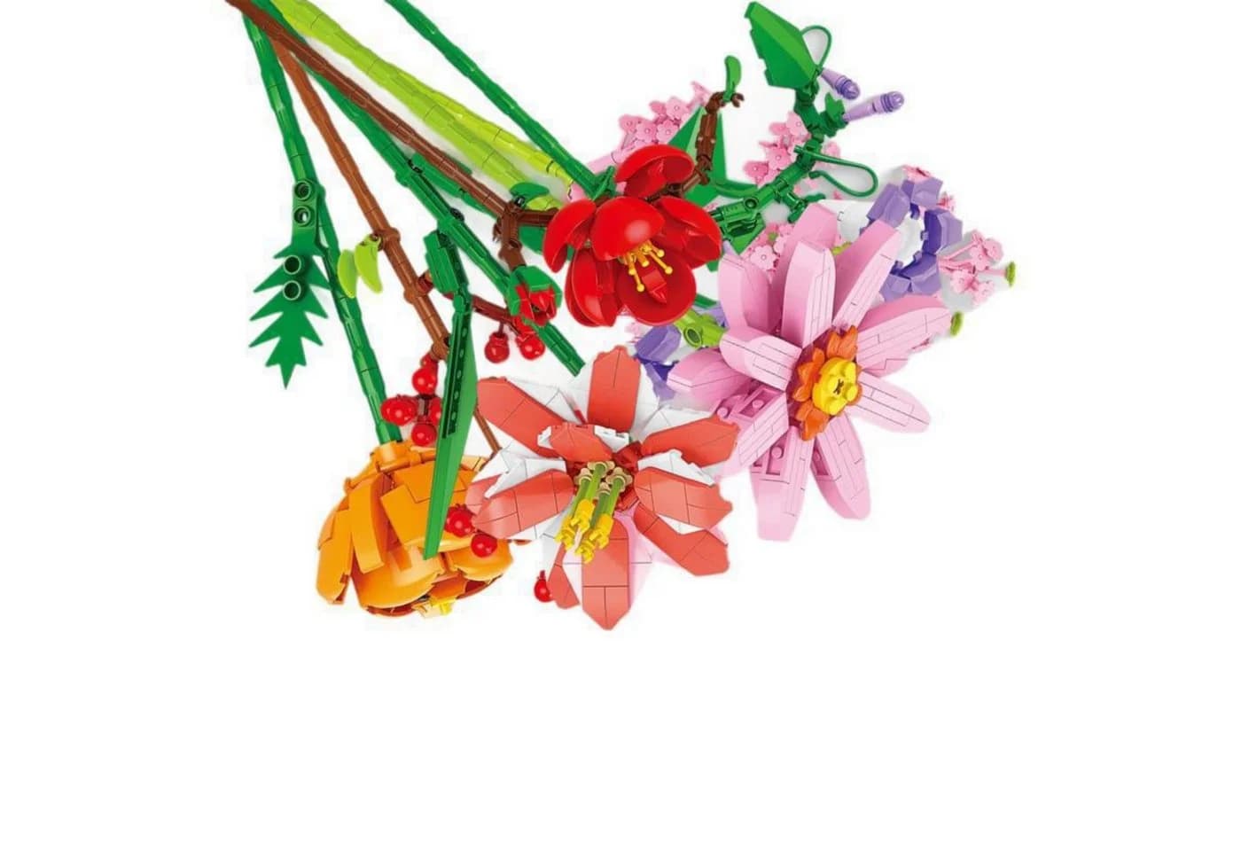 HOMELIVE Adventskalender Sonnenblumen Bouquet Bausteine Blind Box - Bild 5