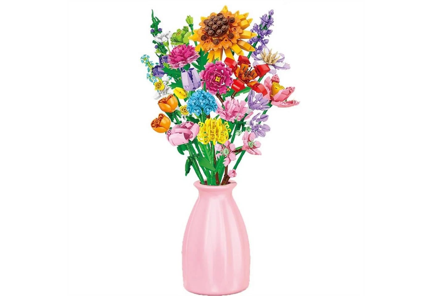 HOMELIVE Sonnenblumen Blumenstrauß 2688pcs Adventskalender - Bild 4