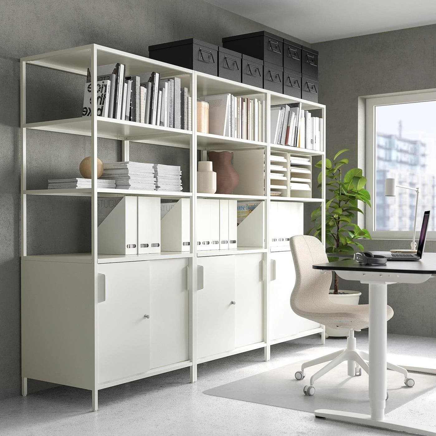 IKEA TROTTEN Schrankkombination Weiß