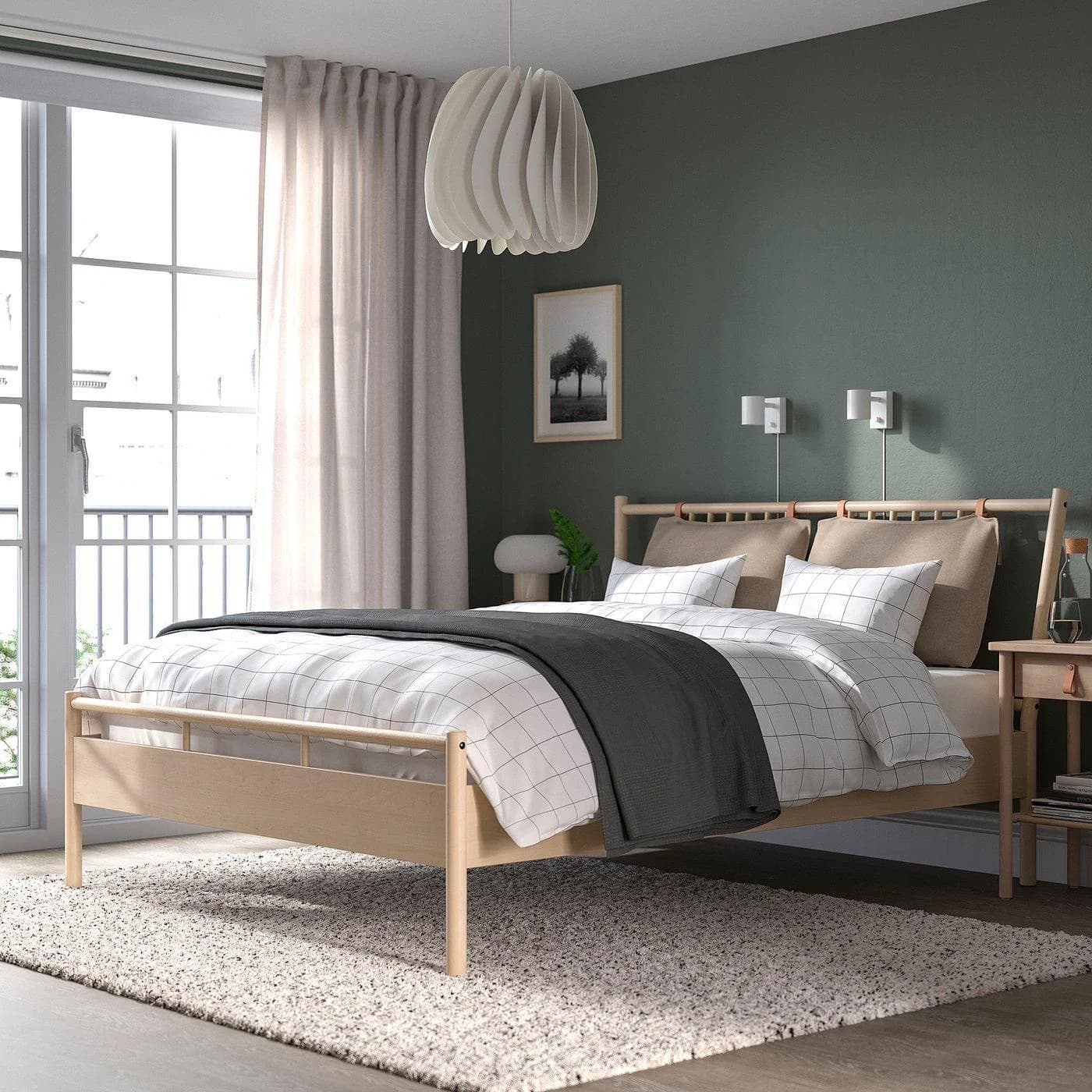 IKEA BJÖRKSNÄS Bettgestell Birke