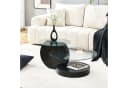 gopop Couchtisch 2er Set Rundes Glas-Beistelltisch Wohnzimmertisch Bild 4