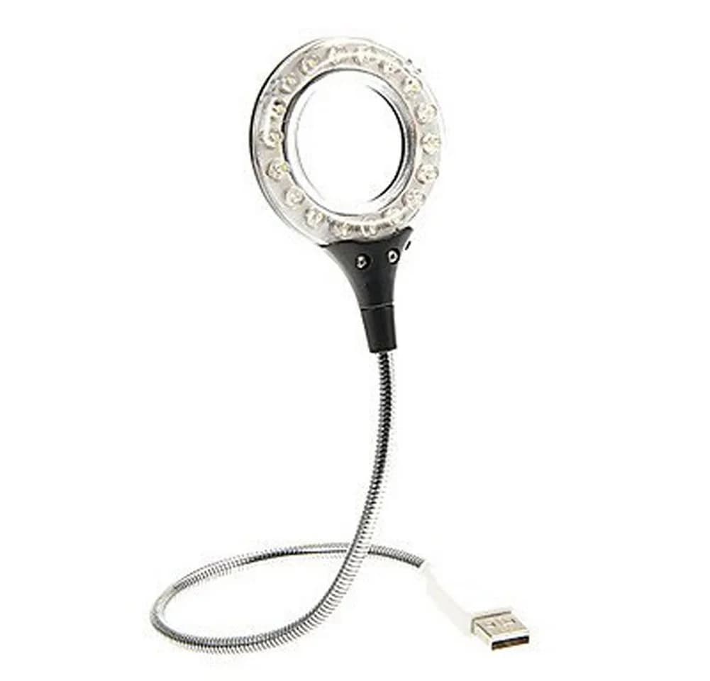 Bolwins USB LED Lampe 18x LED Licht Laptop PC Notebook Computer Schwanenhals - Bild 3