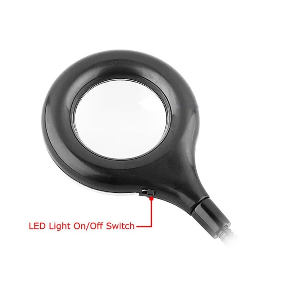Bolwins USB LED Lampe 18x LED Licht Laptop PC Notebook Computer Schwanenhals - Bild 5
