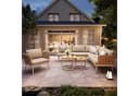 i@home Gartenlounge-Set 4-tlg. Sechssitzer Beige Bild 1
