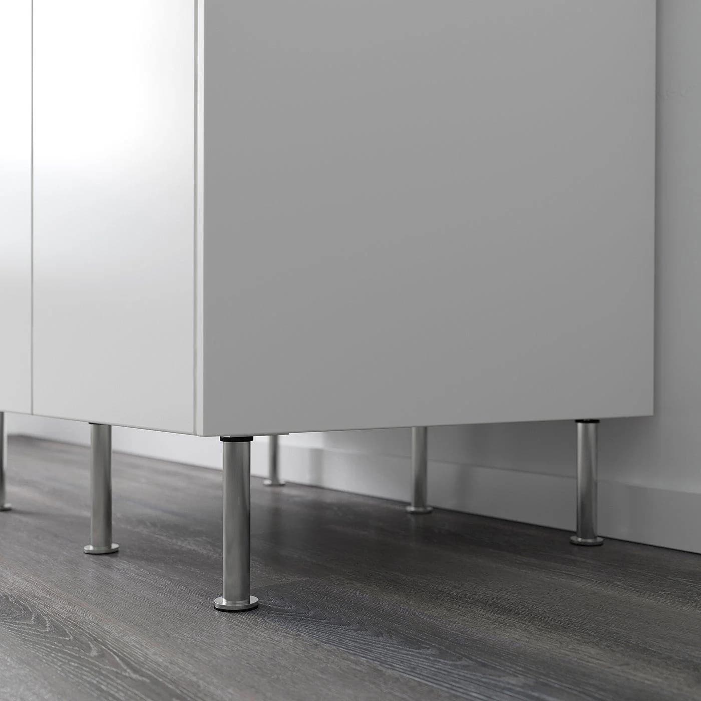 IKEA CAPITA Bein Edelstahl für Küchenschränke