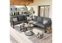 i@home Gartenlounge-Set 5-tlg. Modulares Design Bild 2