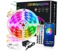KINSI LED Stripe RGB Lichterkette mit APP & Fernbedienung Bild 1