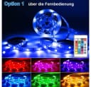 KINSI LED Stripe RGB Lichterkette mit APP & Fernbedienung Bild 4