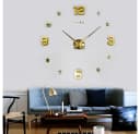 KINSI Wanduhr Große dekorative 3D-Wanduhr, 100 cm-120 cm Bild 1