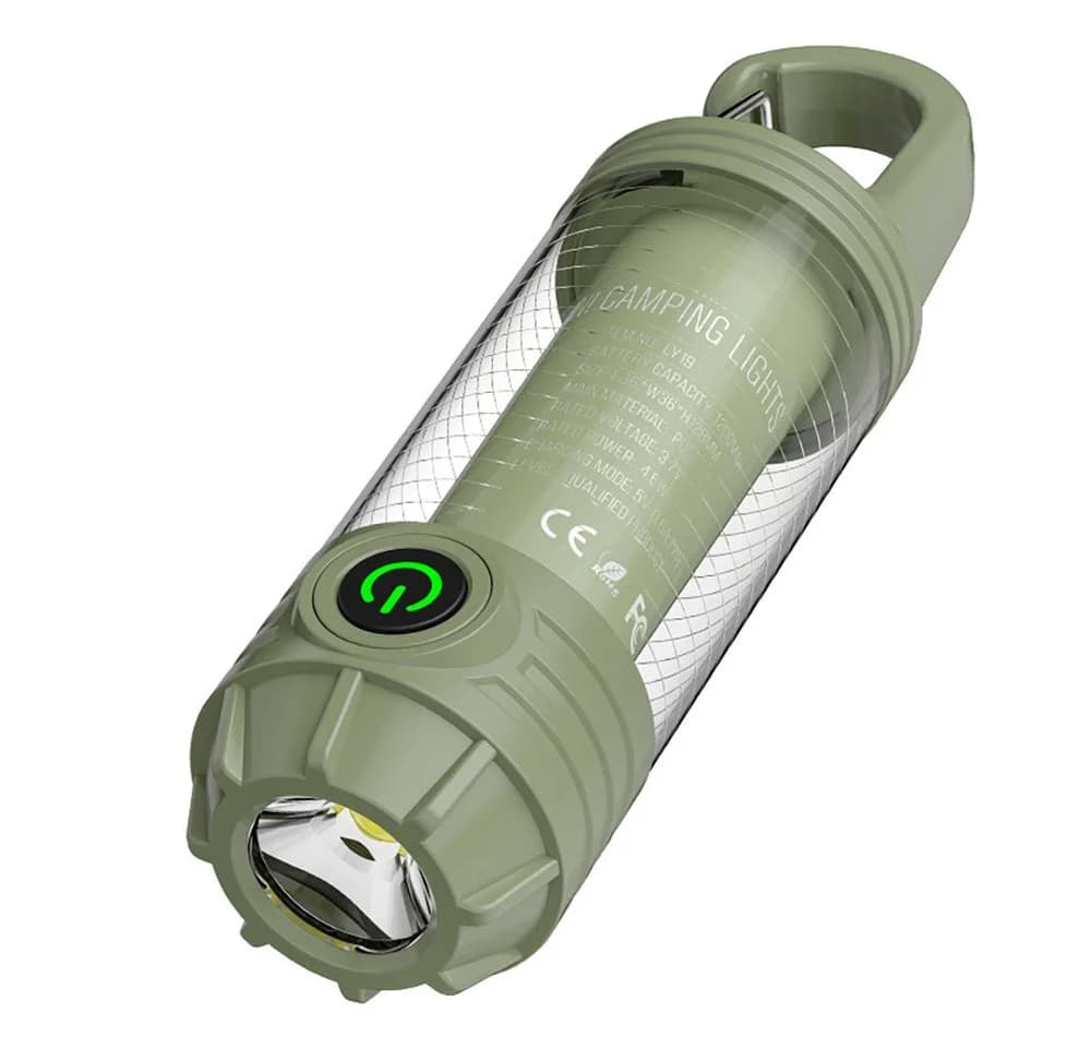 Tekoo LED Campinglampe mit USB-C Ladeung und Rotlicht - Bild 2