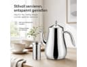 Tekoo Teekanne Edelstahl Wasserkessel 1,55 L Schwanenhals Bild 1