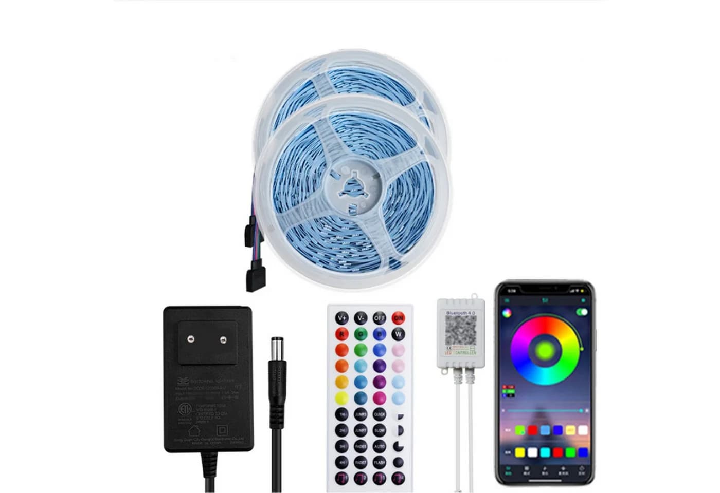 KINSI LED Stripe Bluetooth-Lichtleiste RGB mit APP-Steuerung - Bild 2