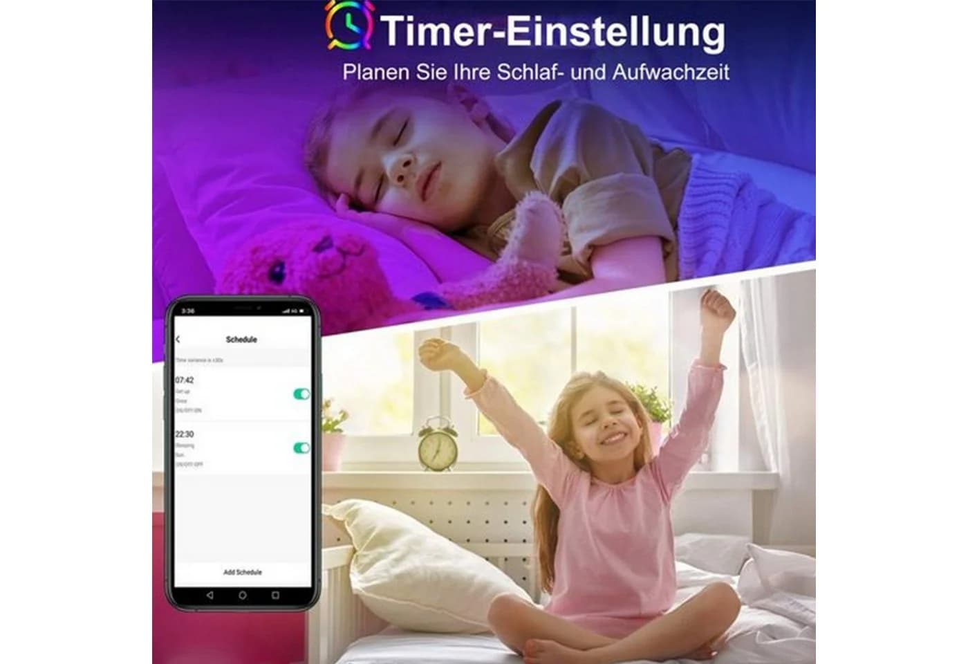 KINSI LED Stripe Bluetooth-Lichtleiste RGB mit APP-Steuerung - Bild 5