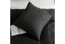 Good Nite Bettwäsche 3-teilig Mikrofaser Schwarz Streifen Bild 5