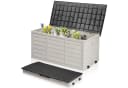 LALAHO Gartenbox mit Rollen Wasserdicht 280 L Kunststoff Bild 2