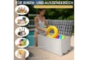 LALAHO Gartenbox mit Rollen Wasserdicht 280 L Kunststoff Bild 3