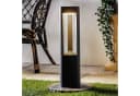 Lucande LED-Sockelleuchte Pirron 50 cm Dreieckig IP54 Bild 1