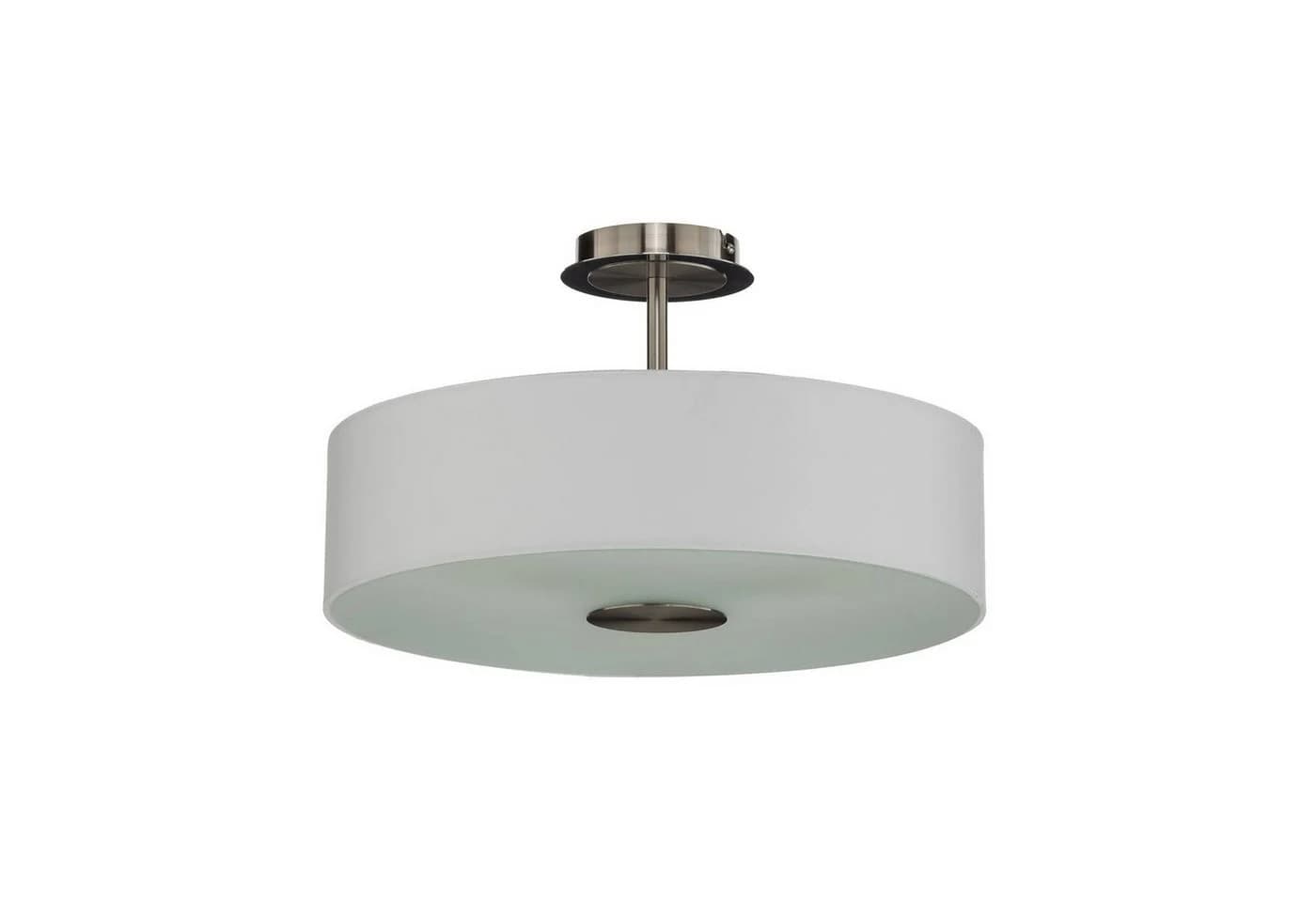 Lindby Deckenleuchte Josia Weiß Stoff 47 cm - Bild 4