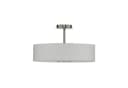 Lindby Deckenleuchte Josia Weiß Stoff 47 cm Bild 5