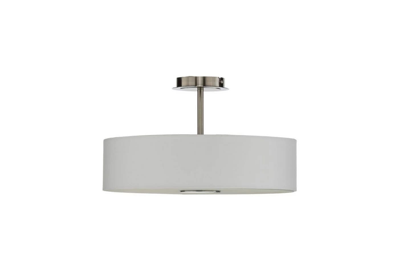 Lindby Deckenleuchte Josia Weiß Stoff 47 cm - Bild 5